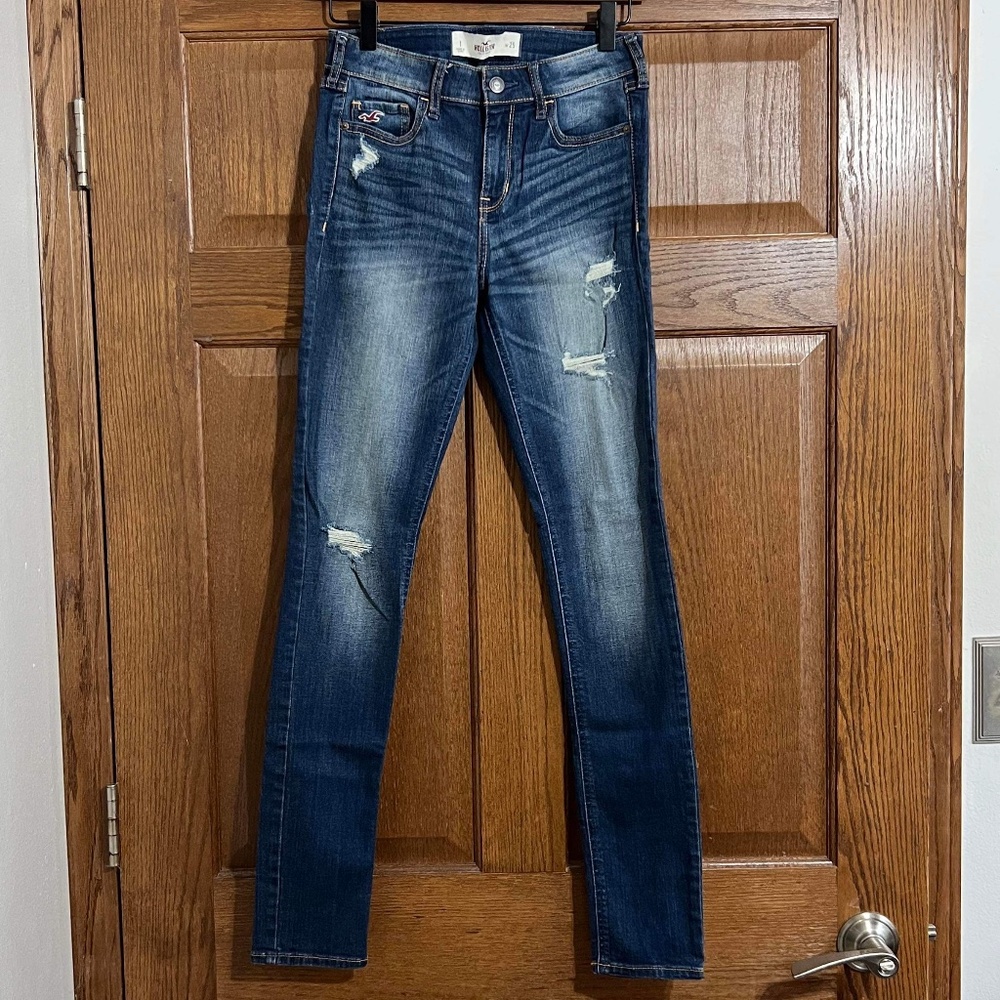 Hollister high rise skinny jeans
